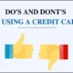 Dos Donts Of Using Credit Cards 80x80